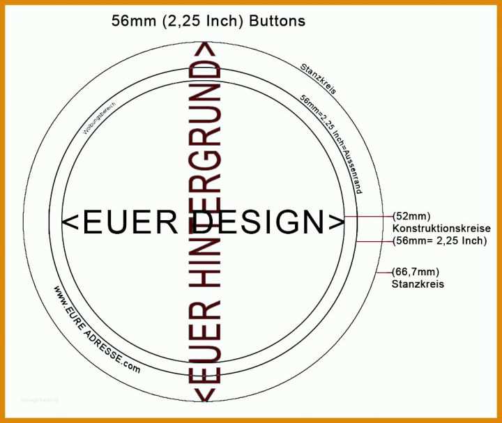 Unvergesslich Button Vorlagen 982x828