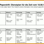 Hervorragend Dienstplan Vorlage Gastronomie 1294x702