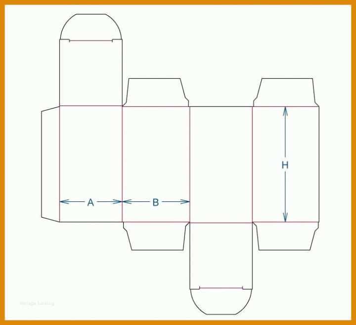 Limitierte Auflage Faltschachtel Vorlage Pdf 743x678