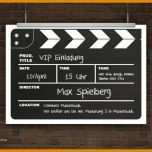 Fantastisch Filmklappe Vorlage 740x560