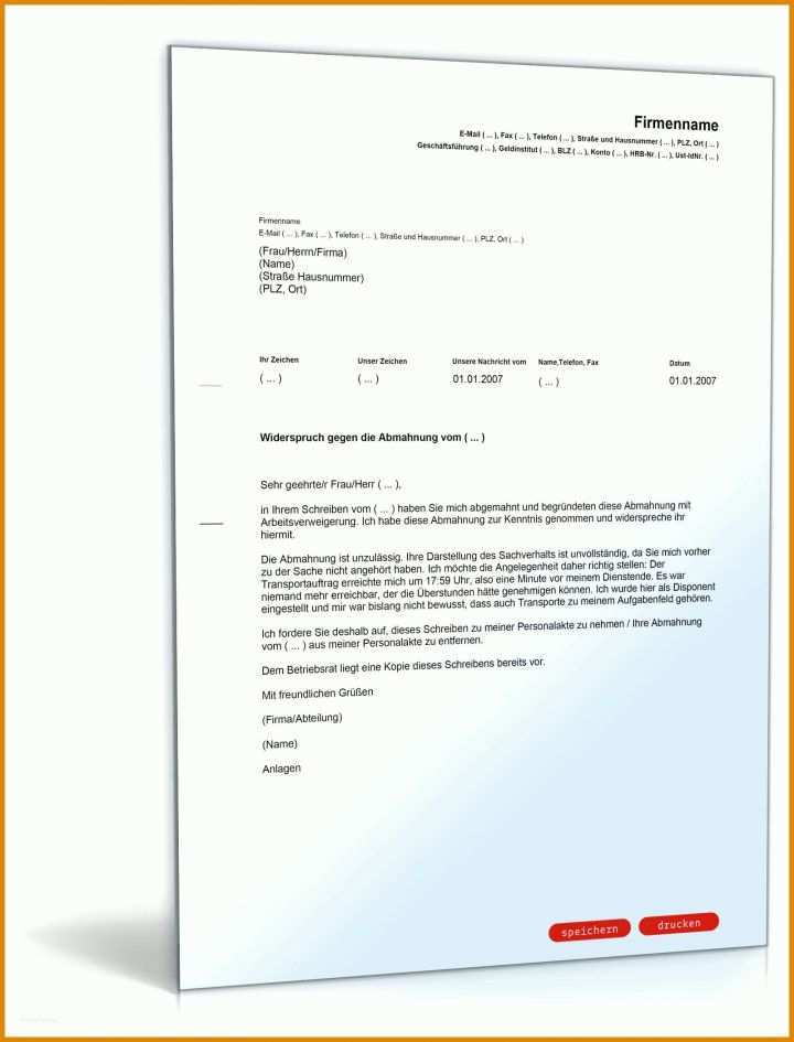 Ausnahmsweise Gegendarstellung Muster Vorlage 1600x2100