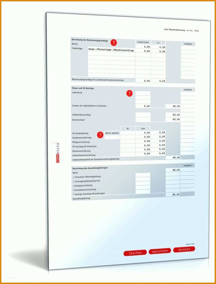 Beeindruckend Gehaltsabrechnung Vorlage Excel 1600x2100