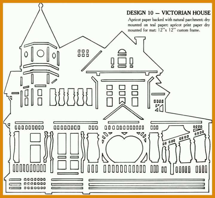Kirigami Vorlagen Filigran Stencil Kirigami