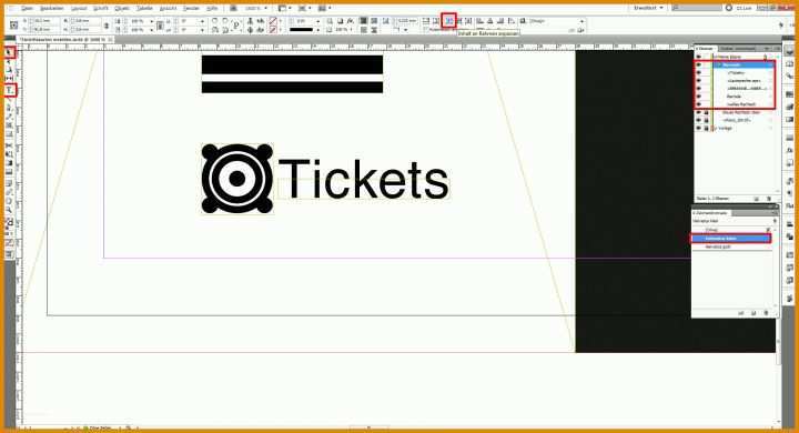 Angepasst Konzert Ticket Vorlage 1920x1040