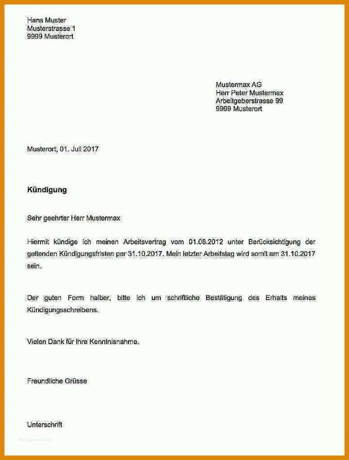 Kündigung Verdi Vorlage Verdi Kundigung Vorlage Angenehme 13 Nebenjob Muster Kuendigung