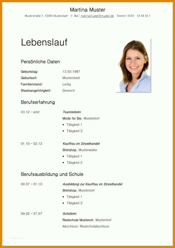 Bestbewertet Lebenslauf Student Vorlage 800x1132