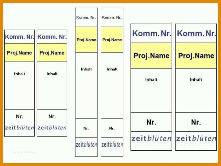 Überraschen Leitz Ordner Rückenschilder Vorlage Breit 721x542