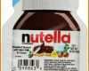 Faszinieren Mini Nutella Etikett Vorlage 1021x1257