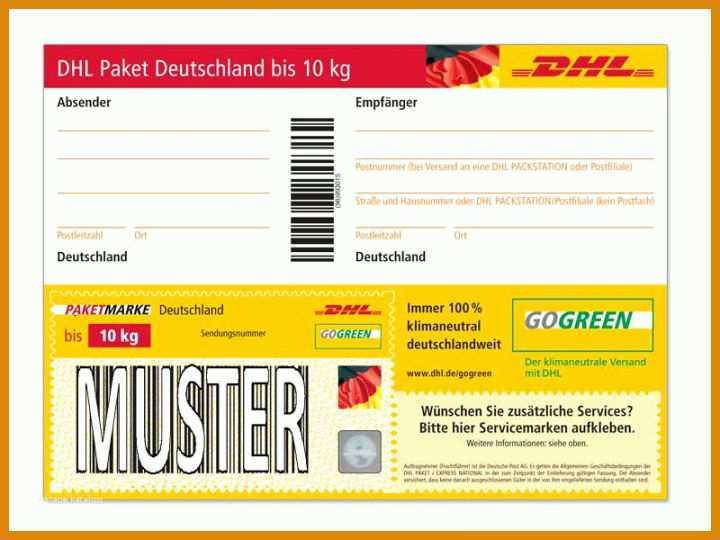 Paketschein Vorlage Paket Beschriften So Geht S Fuer Dhl Hermes Und Co