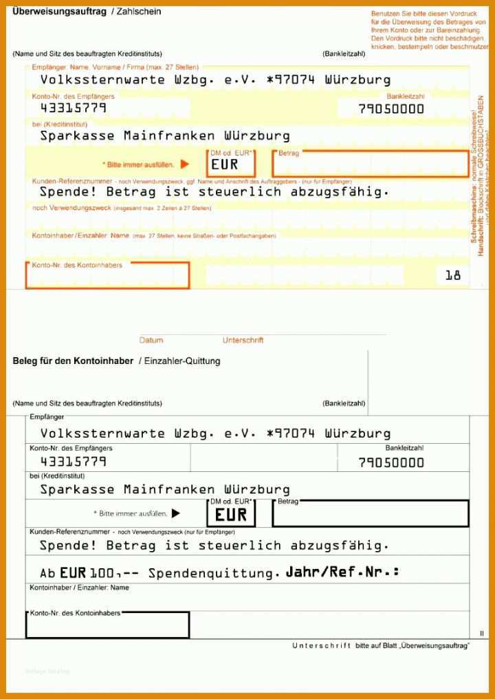 Moderne Sepa überweisung Vorlage Pdf 807x1139