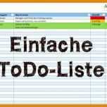 Original to Do Liste Excel Vorlage Freeware 762x400