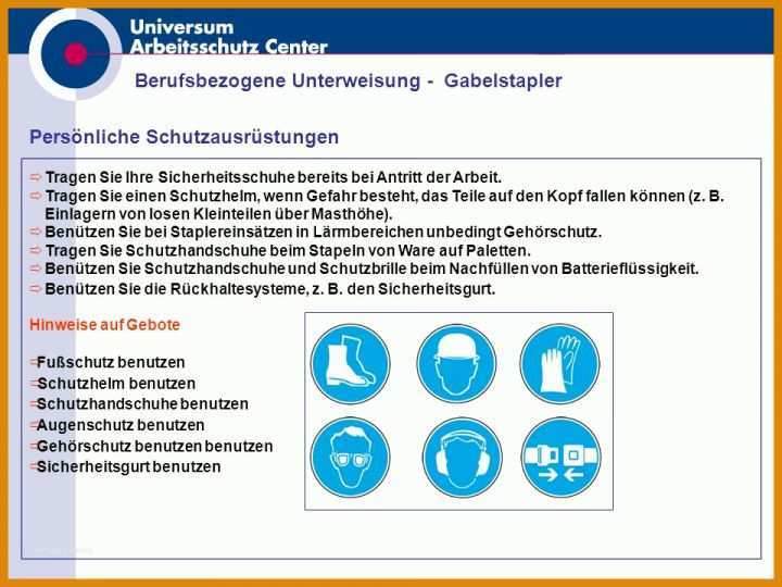 Wunderbar Unterweisung Gabelstapler Vorlage 960x720