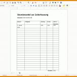 Atemberaubend Vorlage Stundenzettel Minijob 1243x1028