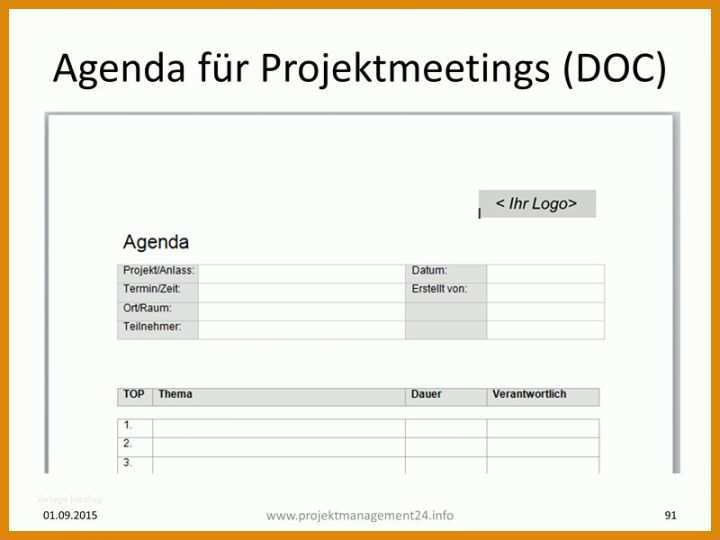 Atemberaubend Agenda Excel Vorlage 800x600