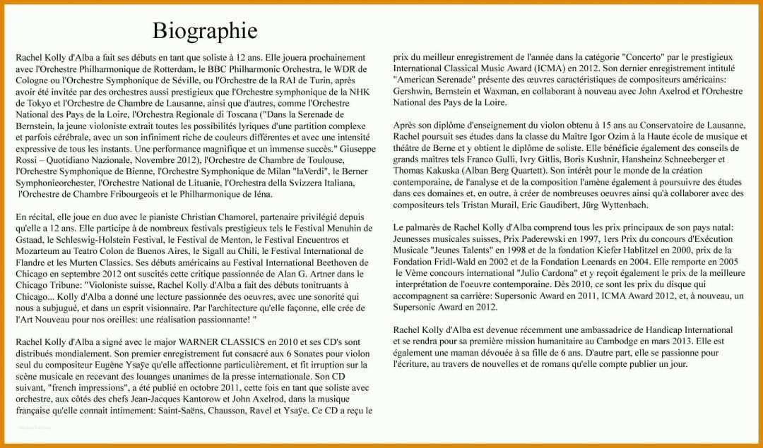 Fantastisch Biografie Vorlage 1701x1000