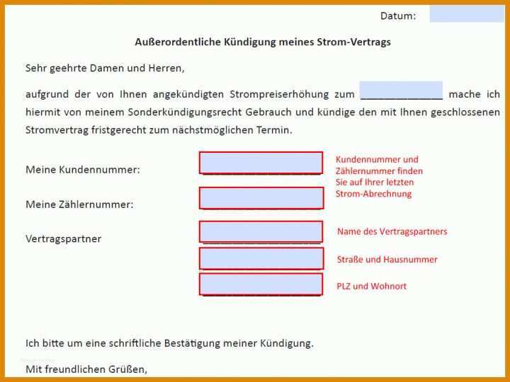 Ideal Eon Vertrag Kündigen Vorlage 1054x790