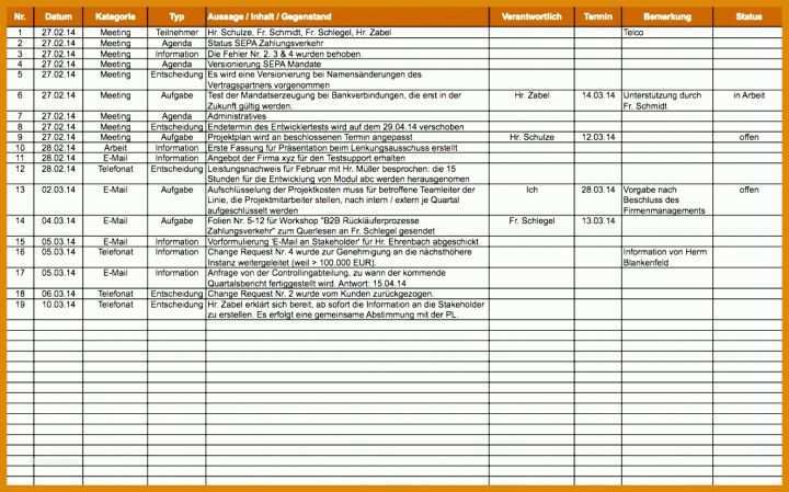 Ausnahmsweise Lessons Learned Vorlage Excel 1144x713