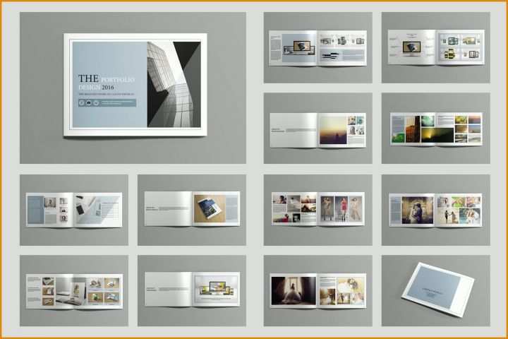 Portfolio Vorlage Indesign Indesign Portfolio Brochure V419