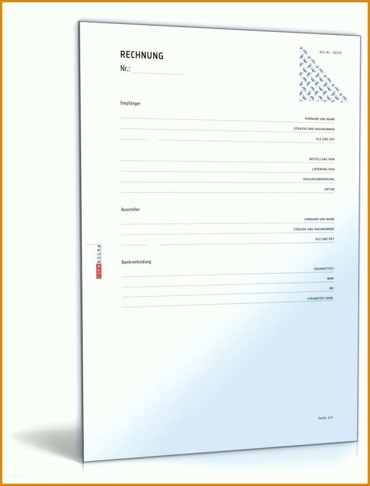 Spezialisiert Rechnung Für Eigenleistung Vorlage 1600x2100