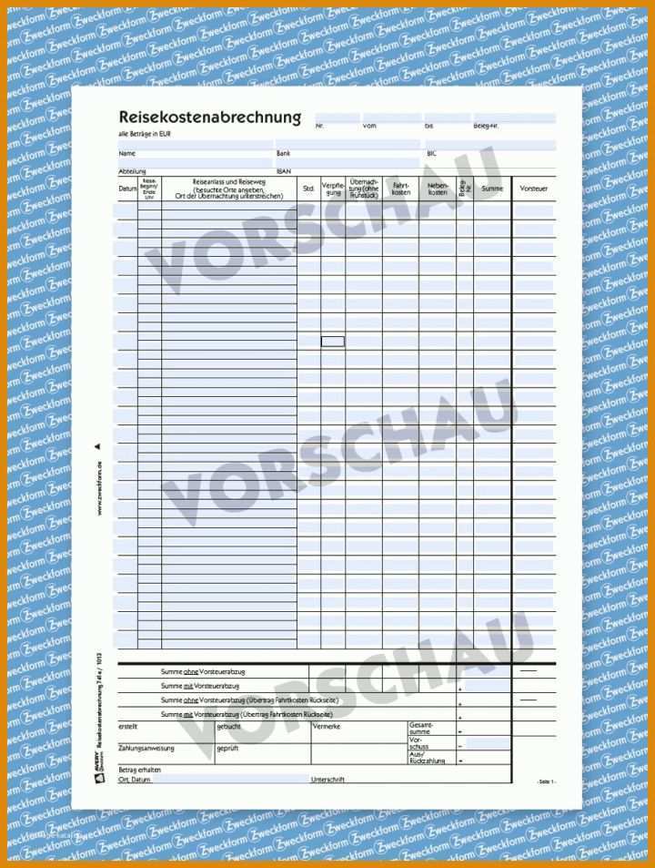Bestbewertet Reisekostenabrechnung Monatlich Vorlage 907x1200