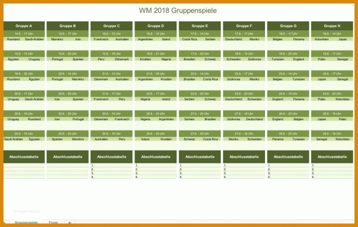 Spielplan Excel Vorlage Respond