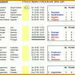 Perfekt Spielplan Excel Vorlage 1262x807