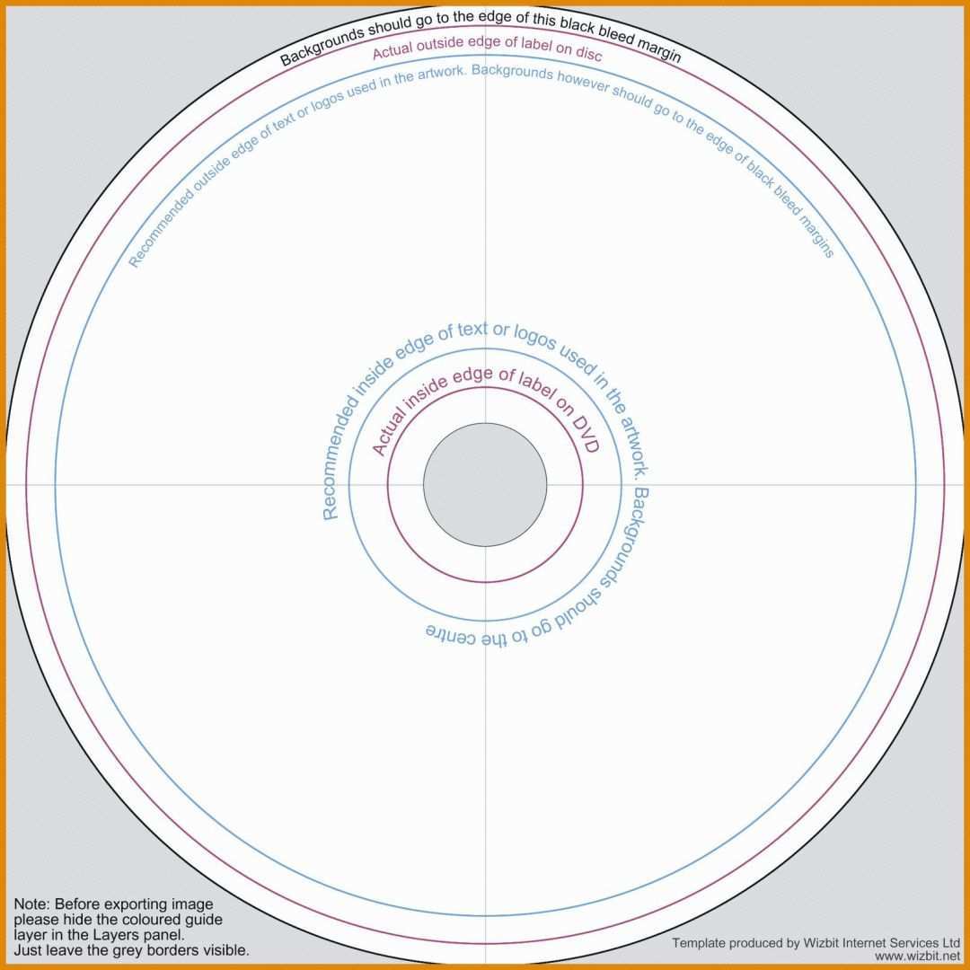 Kreativ Vorlage Cd Etiketten 1608x1608