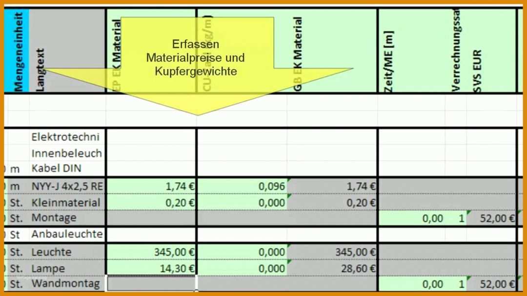 Am Beliebtesten Vorlage Leistungsverzeichnis Excel 1280x720