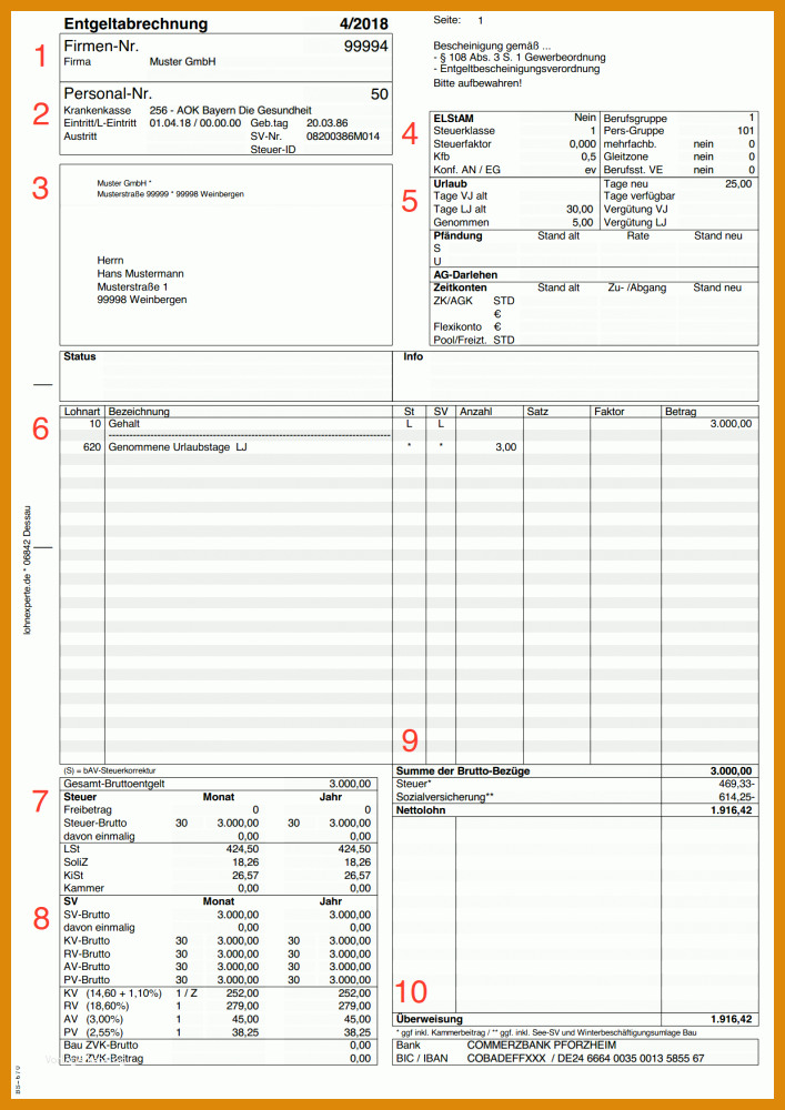 Tolle Vorschuss Vorlage 707x1000