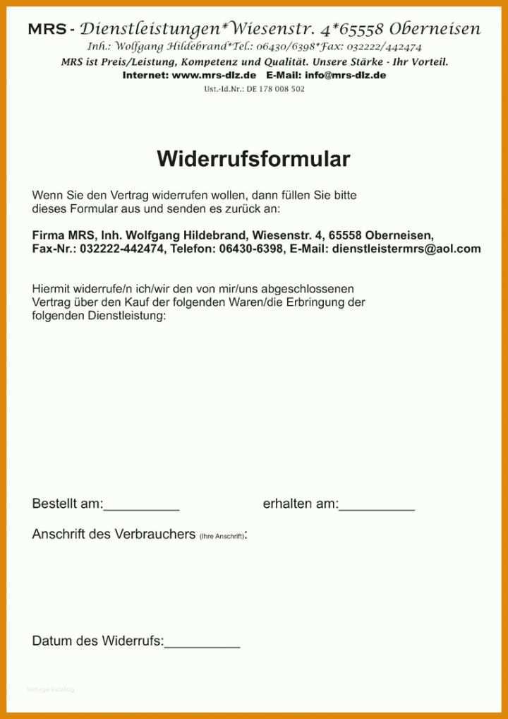 Wunderbar Widerruf Fördermitgliedschaft Vorlage 775x1096