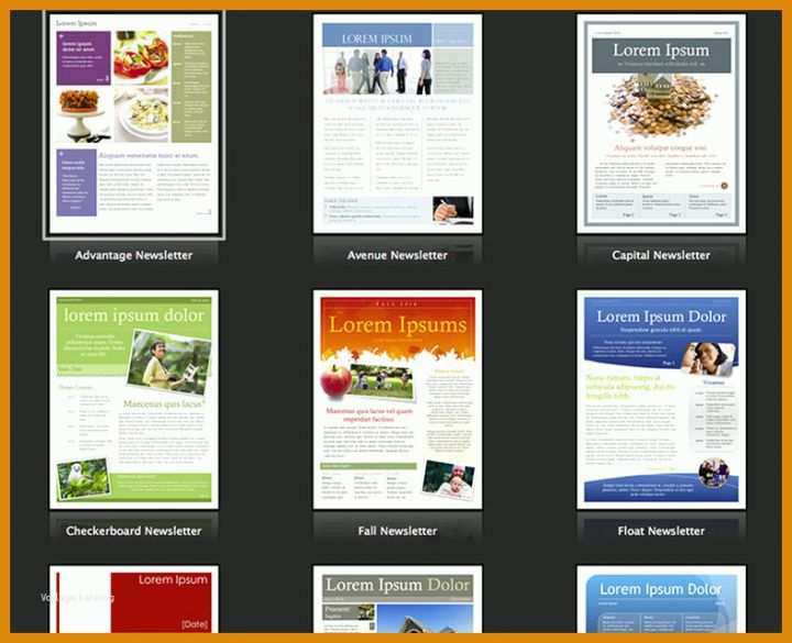 Limitierte Auflage Word Vorlage Newsletter 787x639