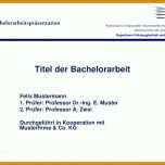 Spezialisiert Bachelorarbeit Powerpoint Vorlage 720x540