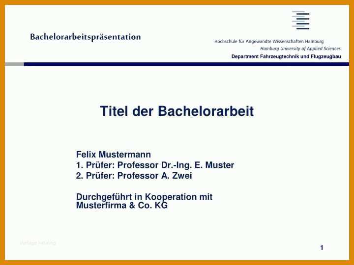 Spezialisiert Bachelorarbeit Powerpoint Vorlage 720x540