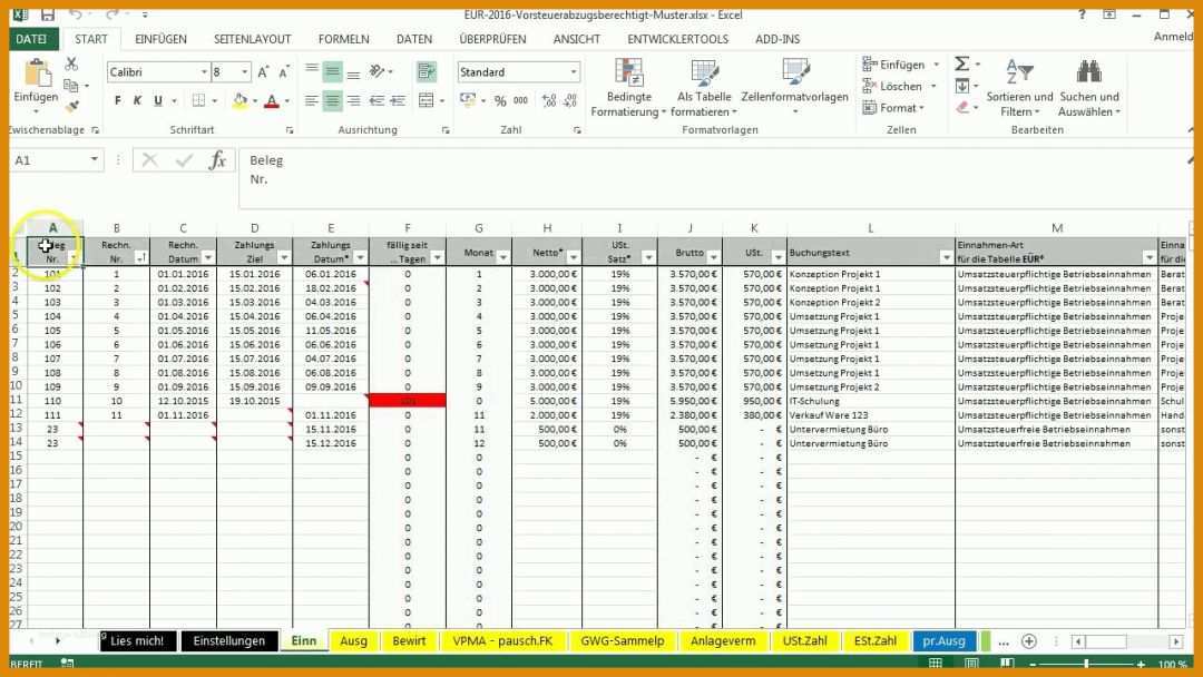 Atemberaubend Dsgvo Excel Vorlage 1280x720