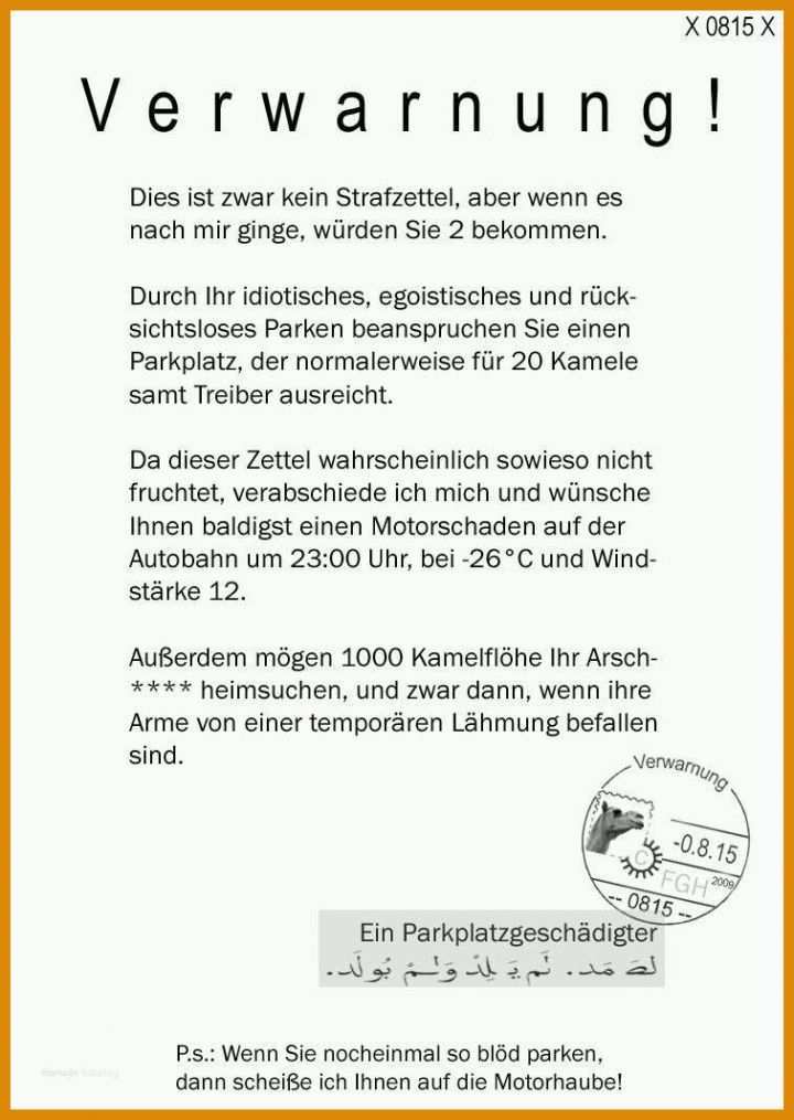 Phänomenal Einspruch Strafzettel Vorlage 756x1066