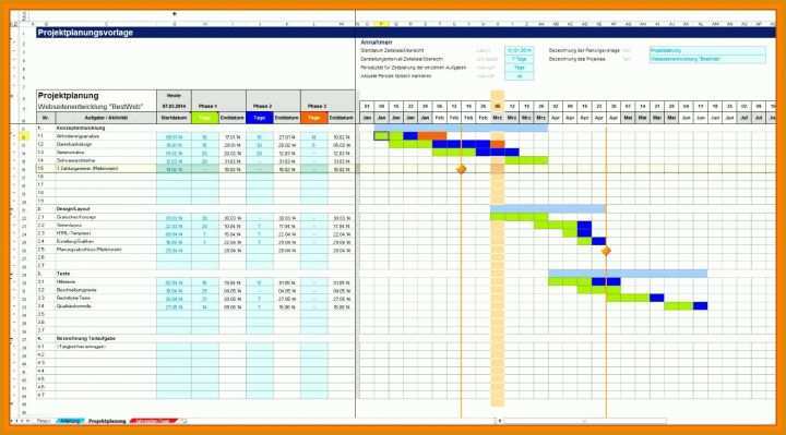 Erschwinglich Excel Zeitplan Vorlage 1750x970