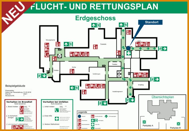 Schockieren Flucht Und Rettungsplan Vorlage 1190x823