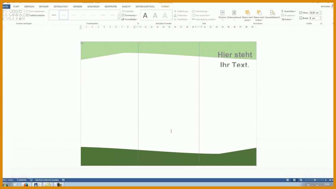 Erstaunlich Flyer Vorlagen Kostenlos Word 1280x720