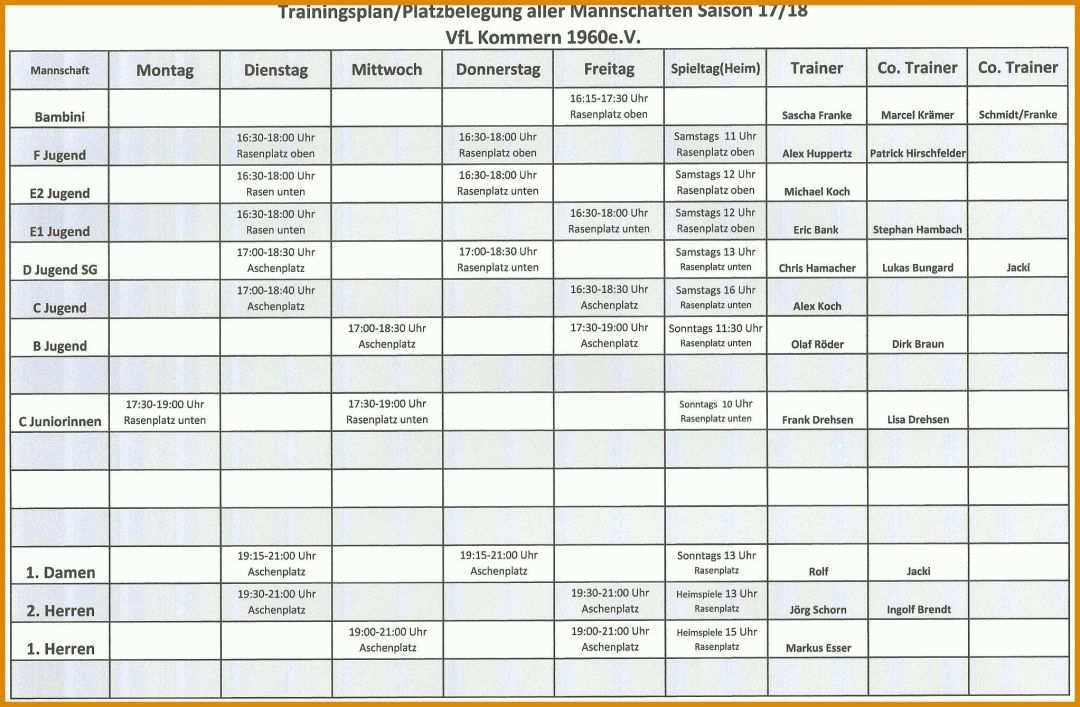 Bestbewertet Fußball Trainingsplan Vorlage 2045x1339