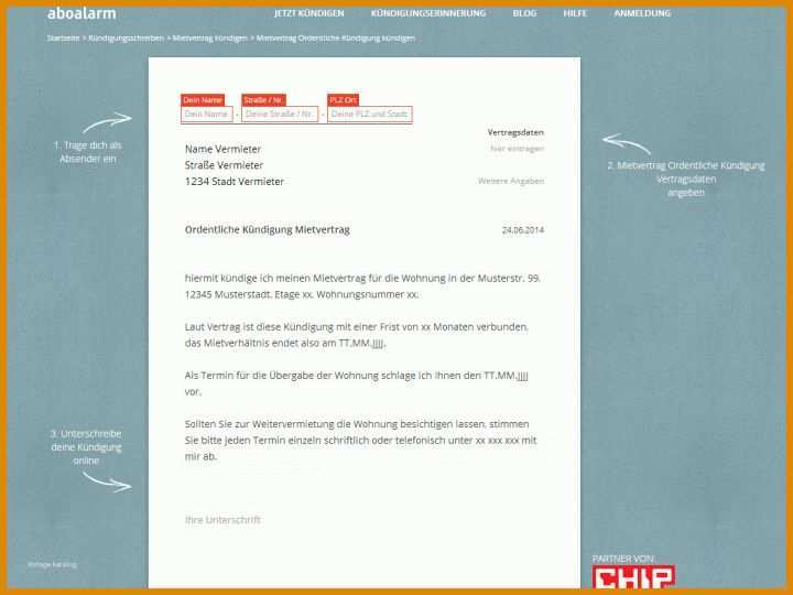 Erstaunlich Kündigung Mietvertrag Bei Trennung Vorlage 1175x881