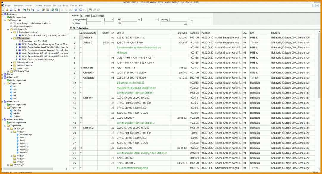 Beste Leistungsverzeichnis Excel Vorlage Kostenlos 1921x1041