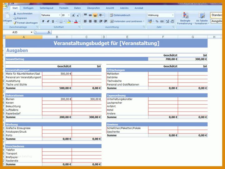 Phänomenal Planung Veranstaltung Vorlage 800x600