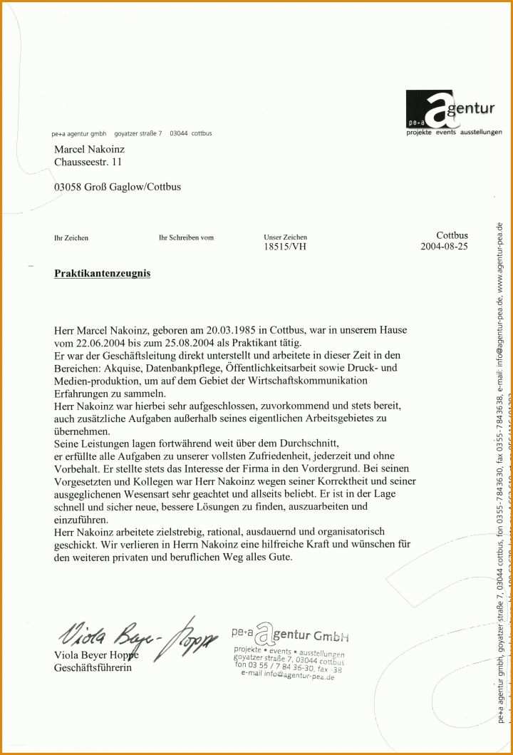 Spezialisiert Praktikumsbescheinigung Pdf Vorlage 2338x3438