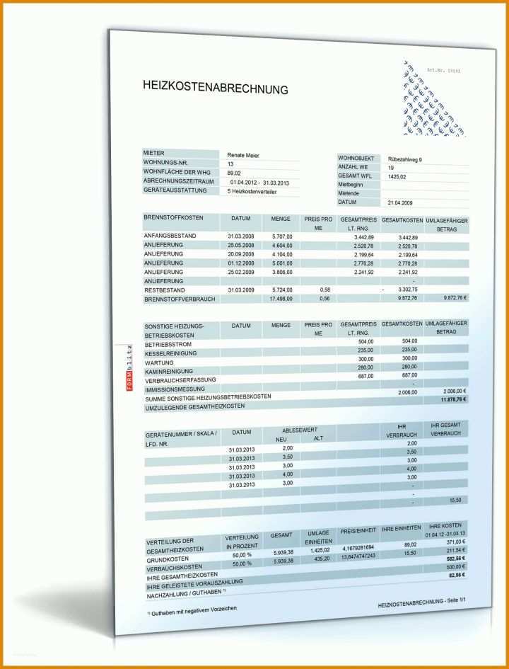 Ausnahmsweise Vorlage Betriebskostenabrechnung 1600x2100