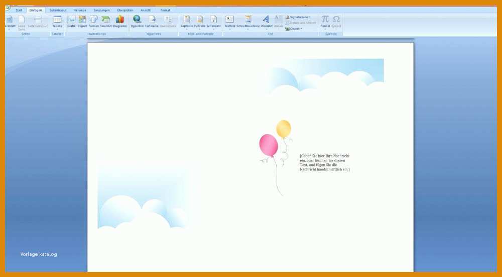 Perfekt Vorlagen Für Einladungen Word 1000x551