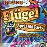 Wunderschönen Apres Ski Party Flyer Vorlage 1457x2048