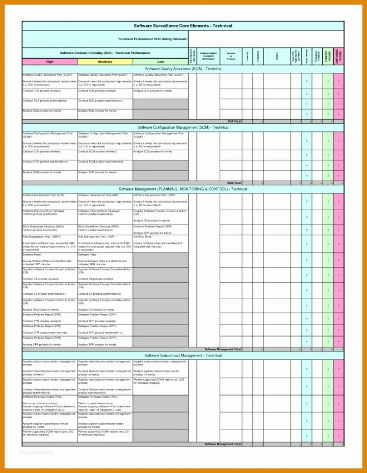 Einzigartig Auditplan Vorlage Excel 794x1024
