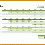 Hervorragen Dienstplan Excel Vorlage Download 1000x673