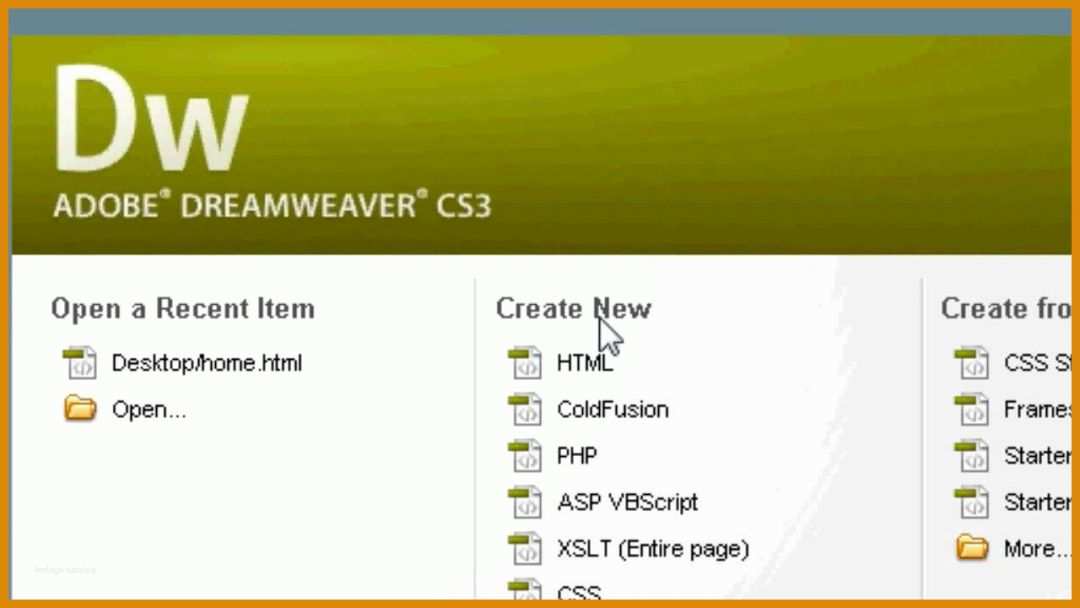 Hervorragen Dreamweaver Homepage Vorlagen 1280x720