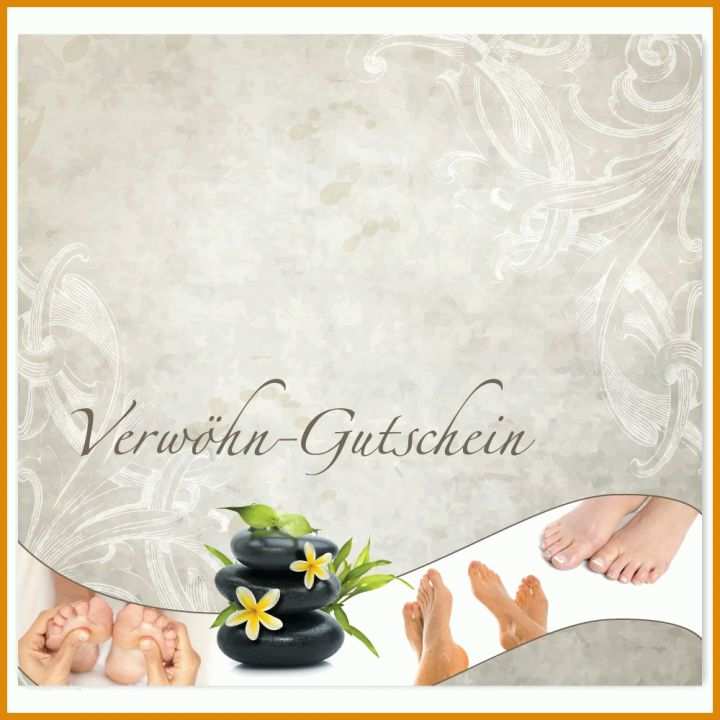 Fußpflege Visitenkarten Vorlagen Fusspflegegutschein Relaxing Feet